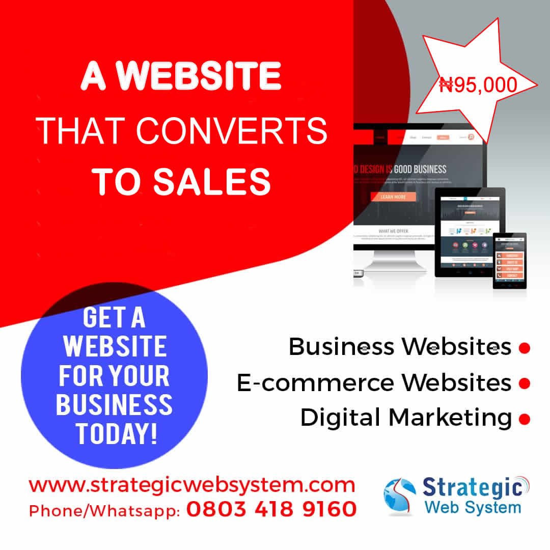 Website Design - Lagos Digital Marketing Agency | Web Design | SEO ...